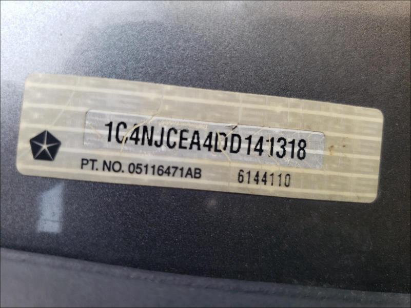 Photo 9 VIN: 1C4NJCEA4DD141318 - JEEP COMPASS LA 