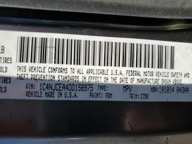 Photo 13 VIN: 1C4NJCEA4DD158975 - JEEP COMPASS LA 