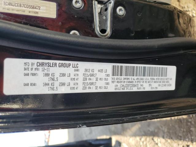 Photo 12 VIN: 1C4NJCEB7CD558472 - JEEP COMPASS LA 