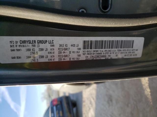 Photo 9 VIN: 1C4NJCEB8ED508666 - JEEP COMPASS LA 