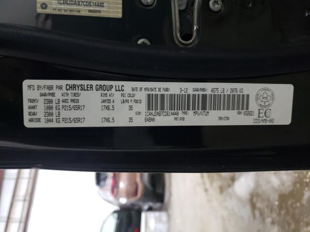 Photo 9 VIN: 1C4NJDAB7CD614440 - JEEP COMPASS 