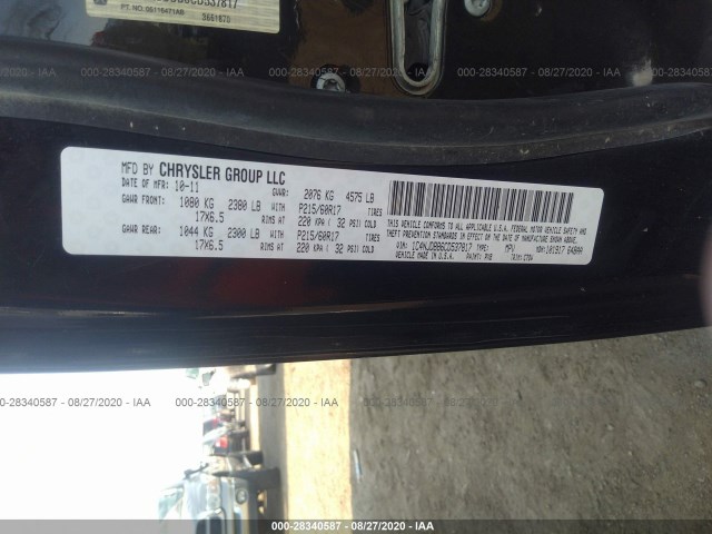 Photo 8 VIN: 1C4NJDBB6CD537817 - JEEP COMPASS 