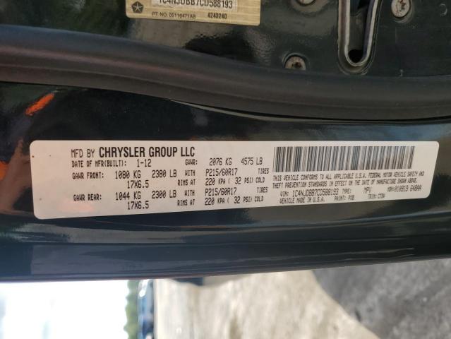 Photo 12 VIN: 1C4NJDBB7CD588193 - JEEP COMPASS SP 