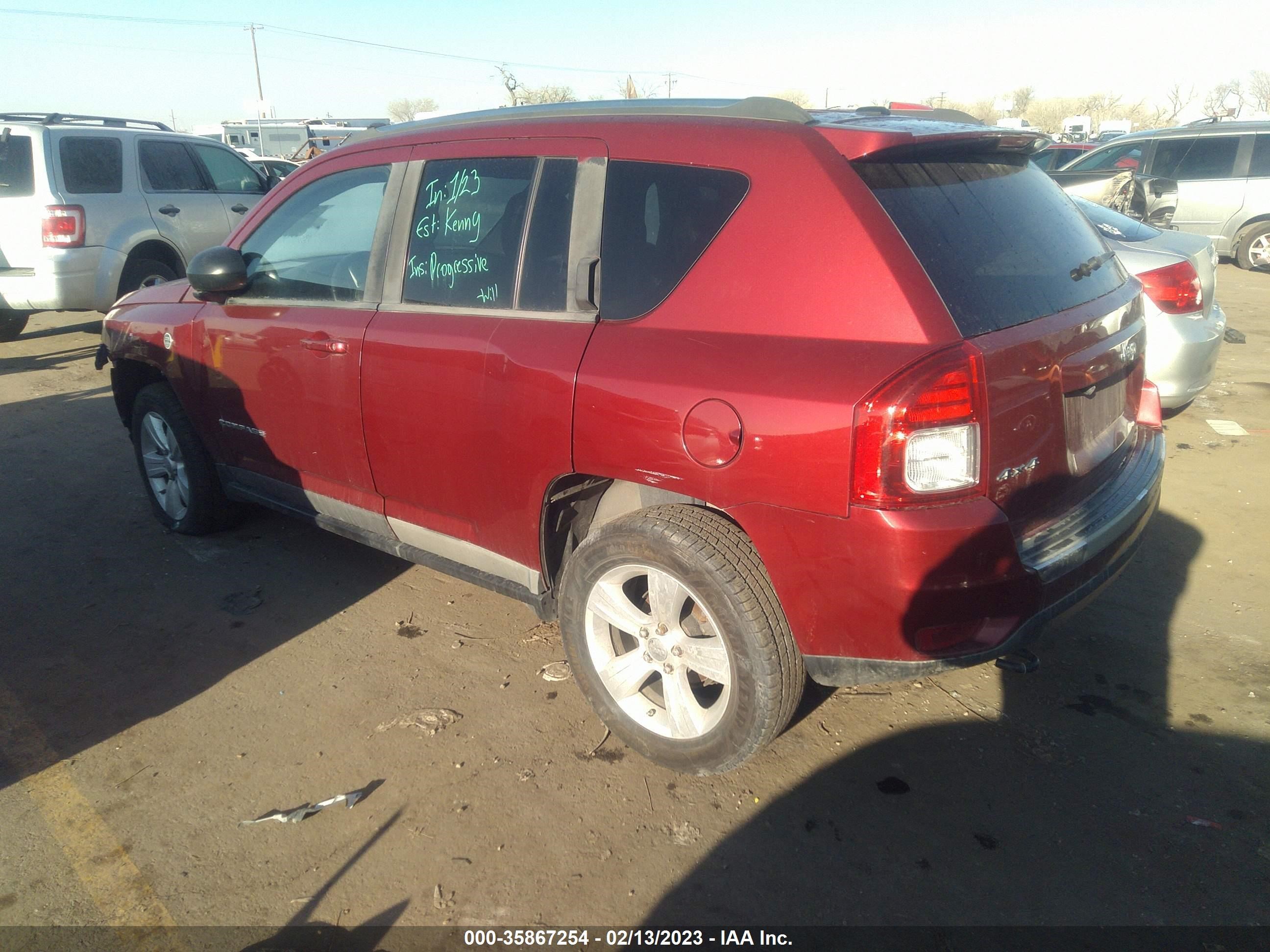 Photo 2 VIN: 1C4NJDCB5CD554543 - JEEP COMPASS 