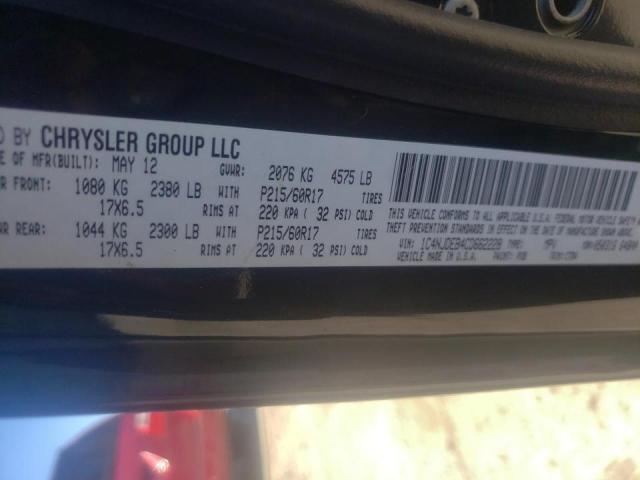 Photo 9 VIN: 1C4NJDEB4CD662228 - JEEP COMPASS LA 