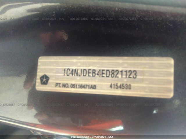 Photo 8 VIN: 1C4NJDEB4ED821123 - JEEP COMPASS 