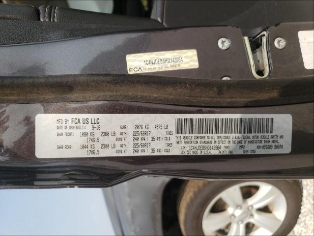 Photo 9 VIN: 1C4NJDEB6HD143964 - JEEP COMPASS LA 