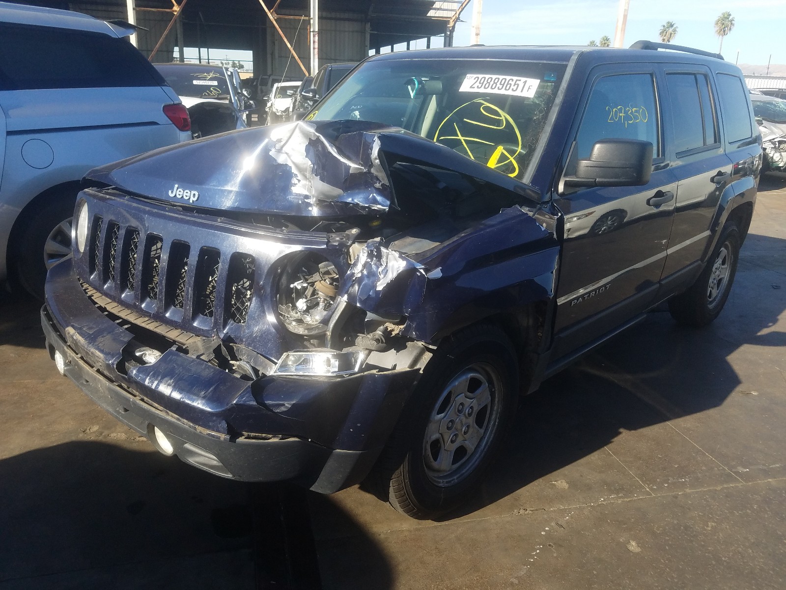 Photo 1 VIN: 1C4NJPBA1CD685186 - JEEP PATRIOT SP 