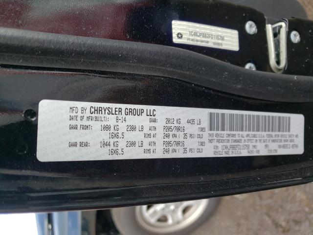 Photo 9 VIN: 1C4NJPBB2FD115758 - JEEP PATRIOT SP 