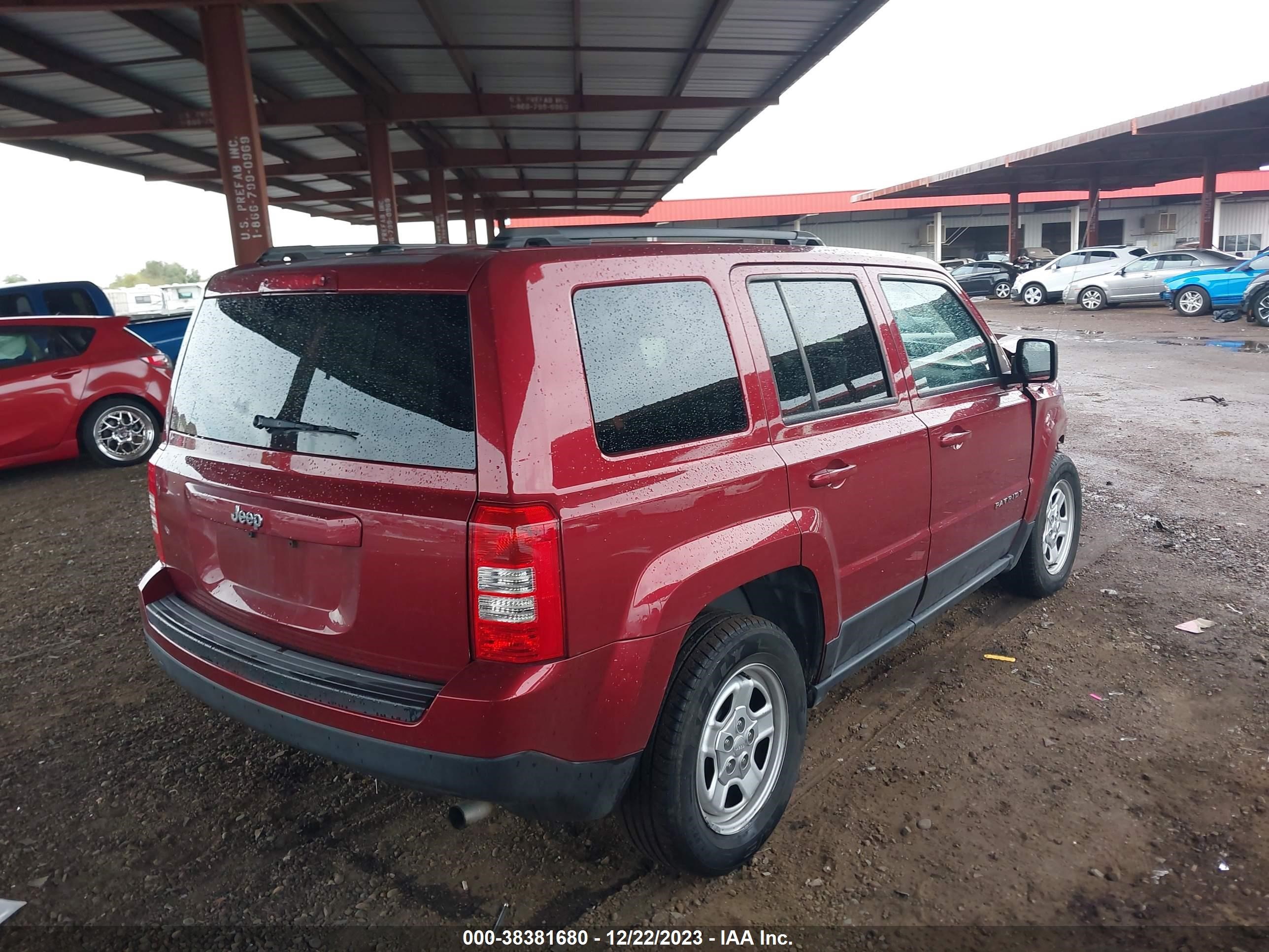 Photo 2 VIN: 1C4NJPBB3GD808551 - JEEP LIBERTY (PATRIOT) 