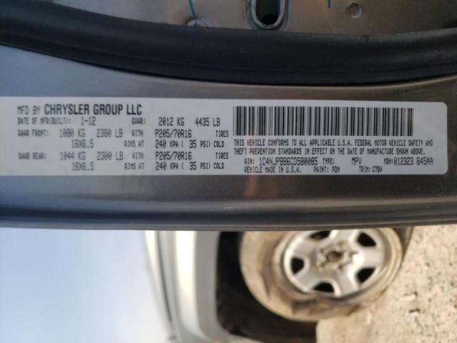 Photo 9 VIN: 1C4NJPBB6CD580085 - JEEP PATRIOT SP 