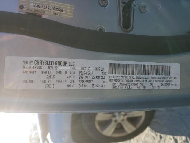 Photo 11 VIN: 1C4NJPBB7DD223631 - JEEP PATRIOT SP 