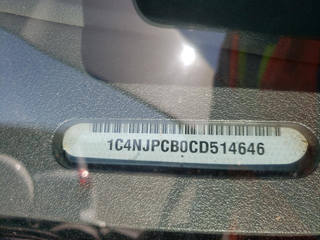 Photo 9 VIN: 1C4NJPCB0CD514646 - JEEP PATRIOT LI 