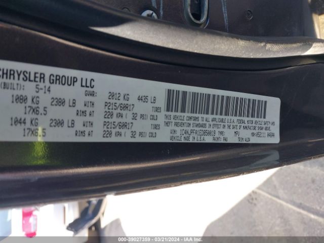 Photo 8 VIN: 1C4NJPFA1ED850019 - JEEP PATRIOT 