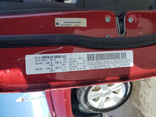 Photo 13 VIN: 1C4NJPFA2DD223344 - JEEP PATRIOT LA 