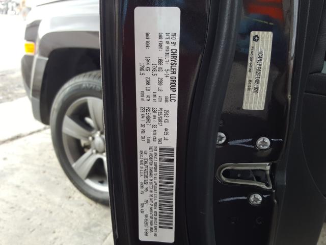 Photo 9 VIN: 1C4NJPFA2ED851020 - JEEP PATRIOT LA 