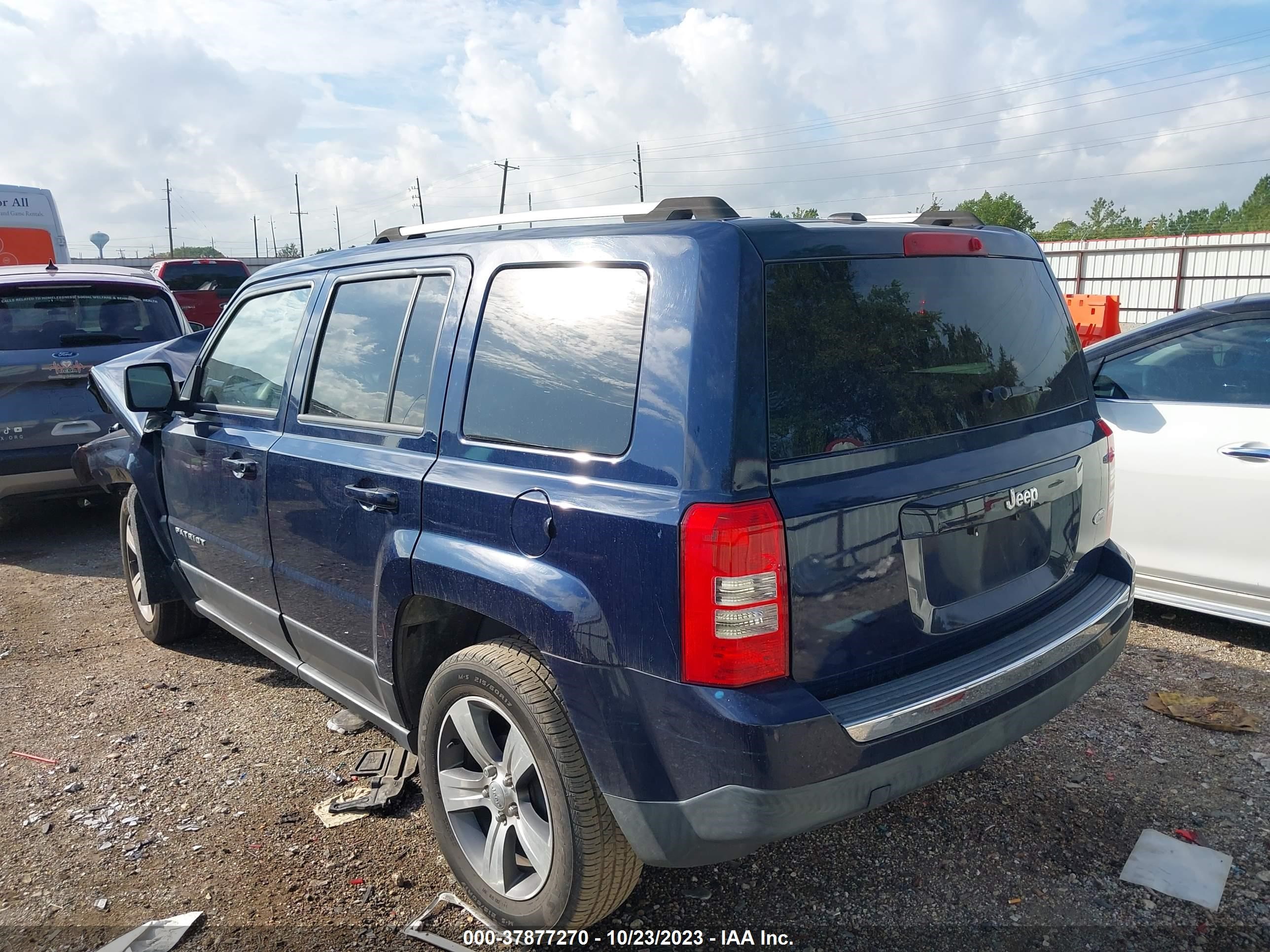 Photo 2 VIN: 1C4NJPFA5HD134440 - JEEP LIBERTY (PATRIOT) 