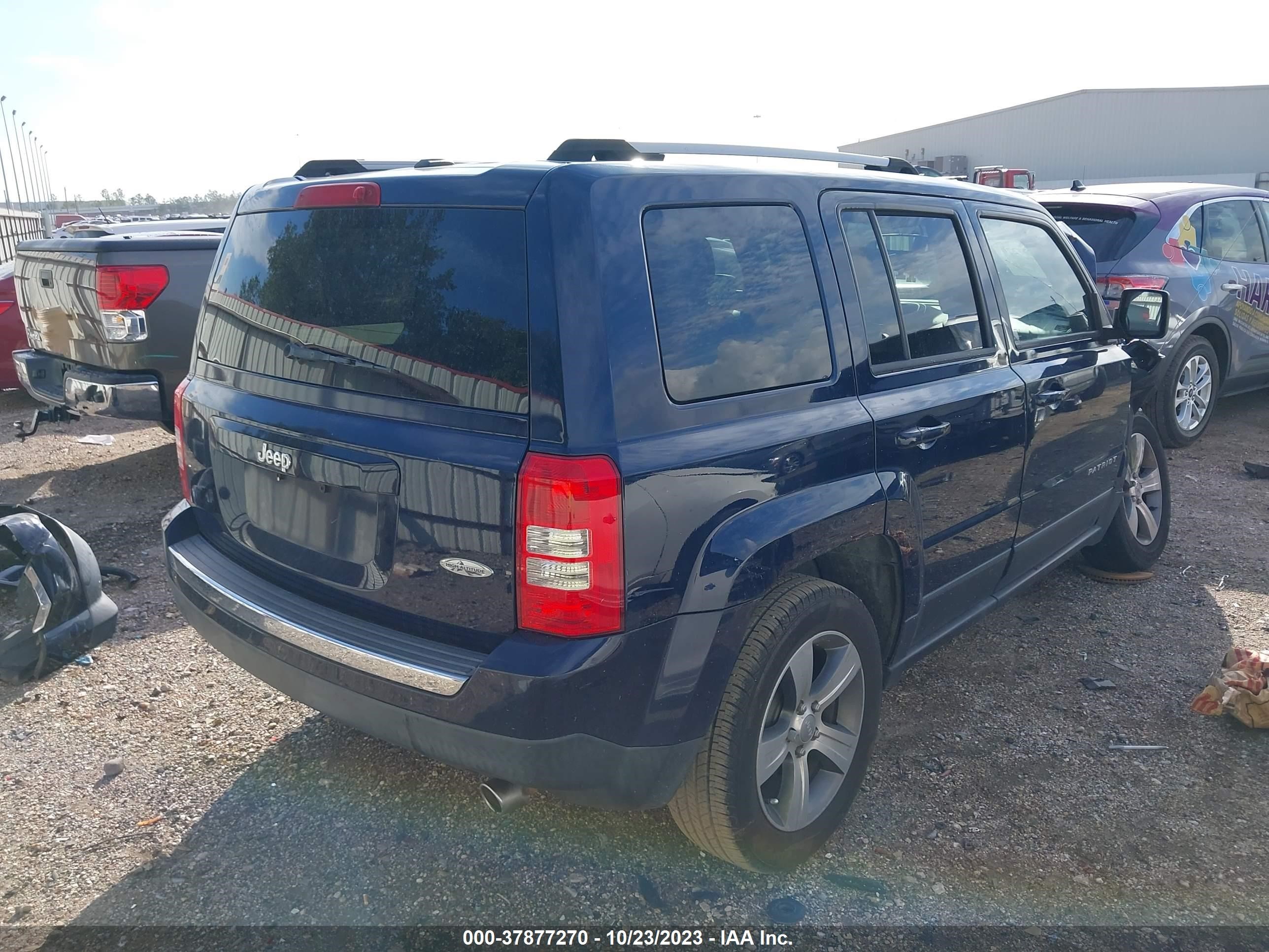 Photo 3 VIN: 1C4NJPFA5HD134440 - JEEP LIBERTY (PATRIOT) 