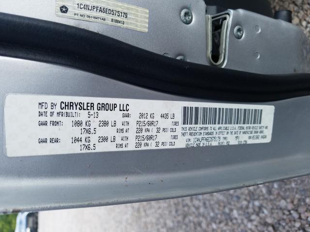 Photo 9 VIN: 1C4NJPFA6ED575179 - JEEP PATRIOT LA 