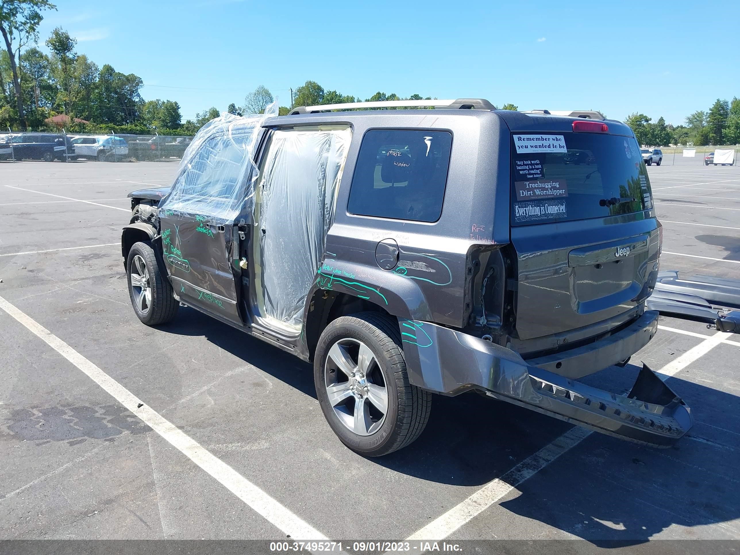 Photo 2 VIN: 1C4NJPFA6HD202566 - JEEP LIBERTY (PATRIOT) 