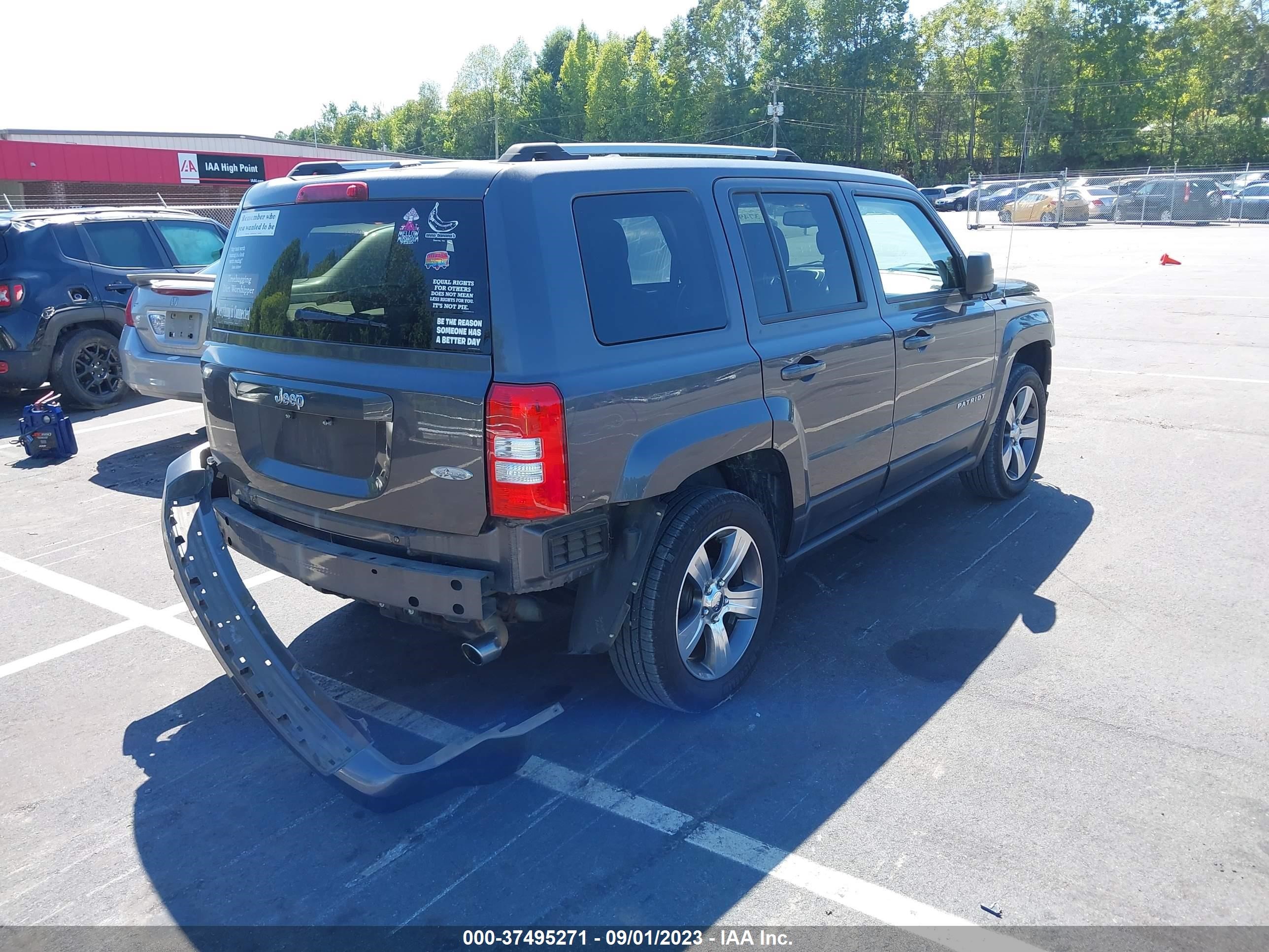 Photo 3 VIN: 1C4NJPFA6HD202566 - JEEP LIBERTY (PATRIOT) 