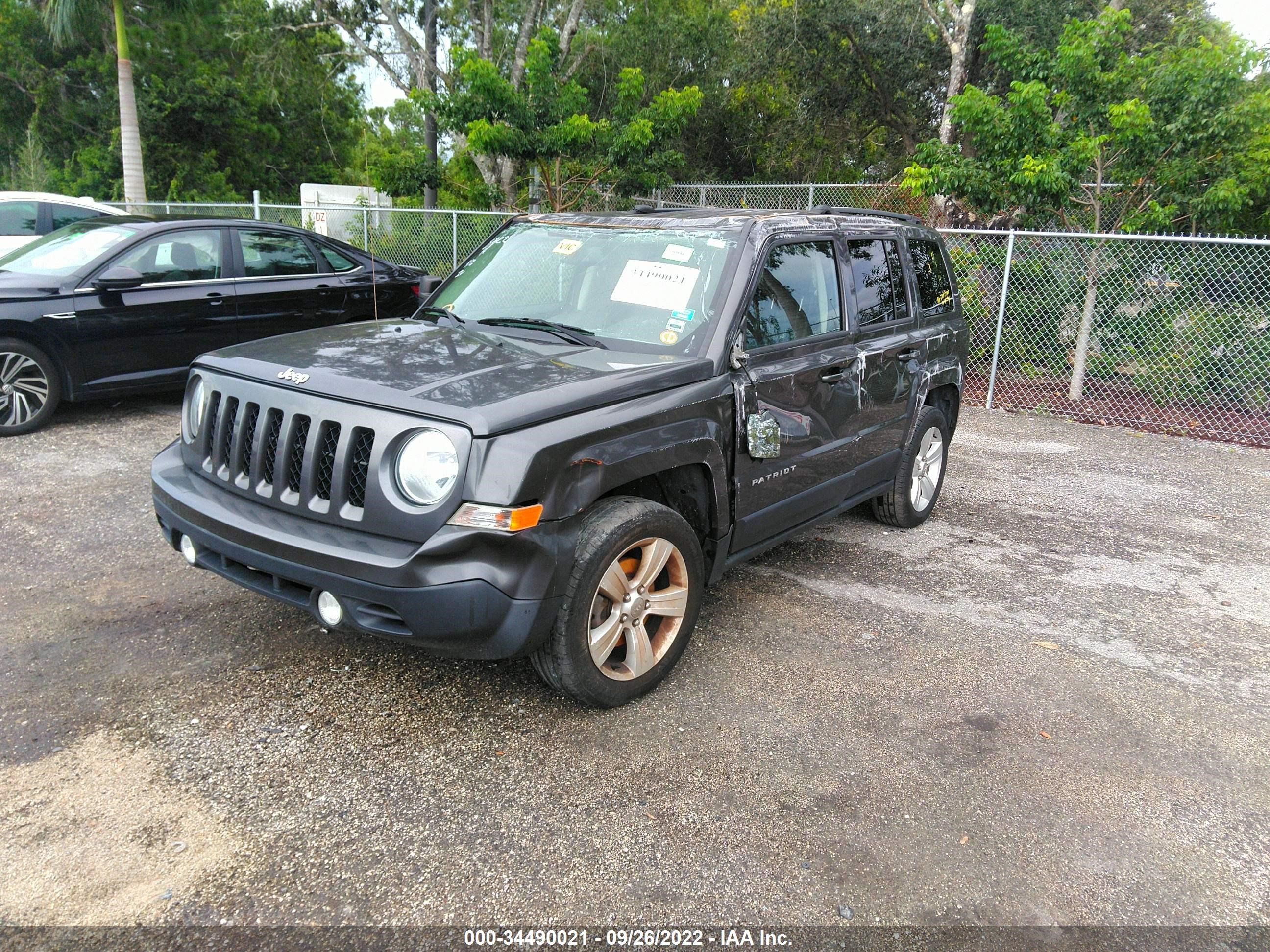 Photo 1 VIN: 1C4NJPFA8HD148722 - JEEP LIBERTY (PATRIOT) 