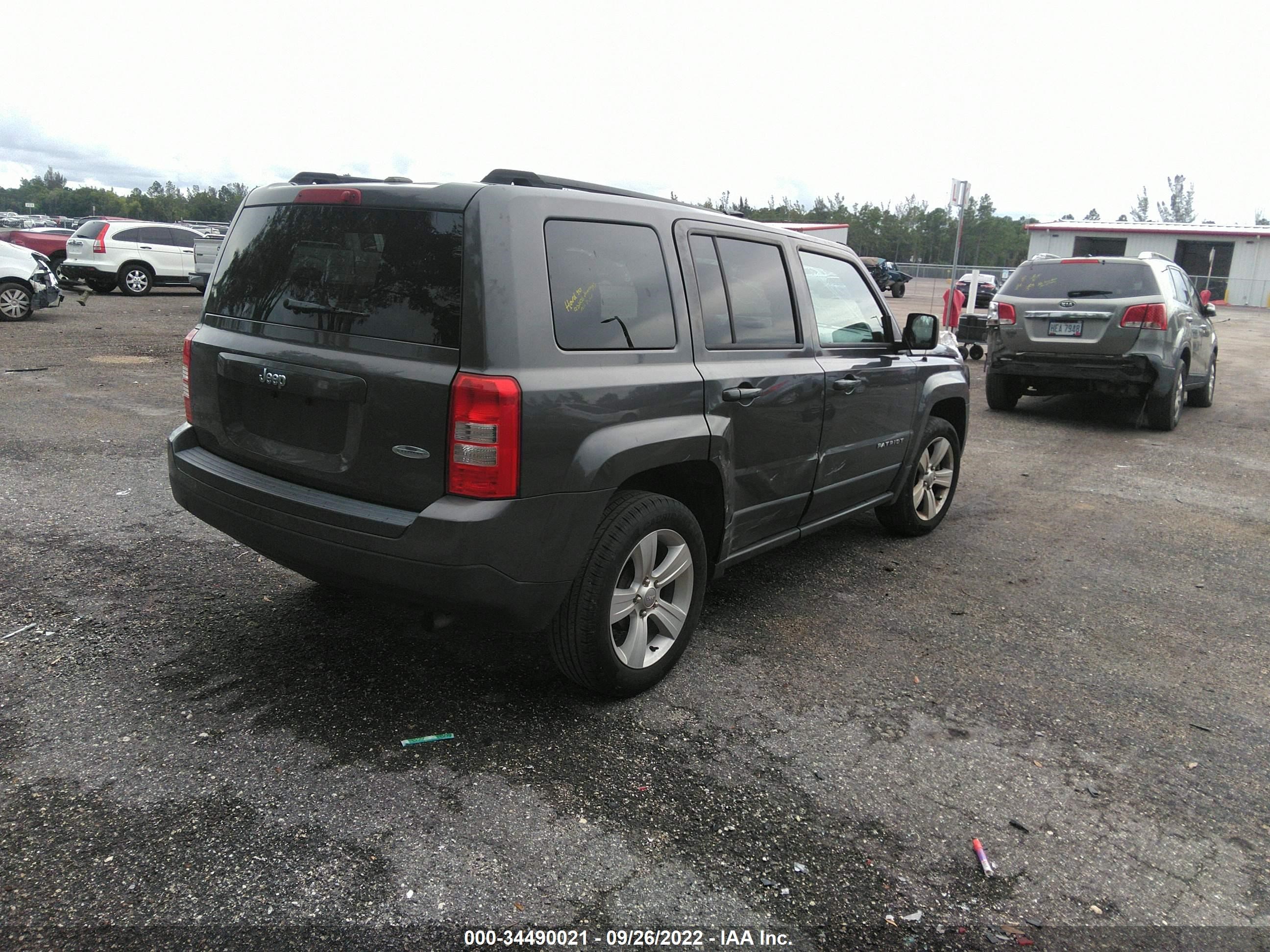 Photo 3 VIN: 1C4NJPFA8HD148722 - JEEP LIBERTY (PATRIOT) 