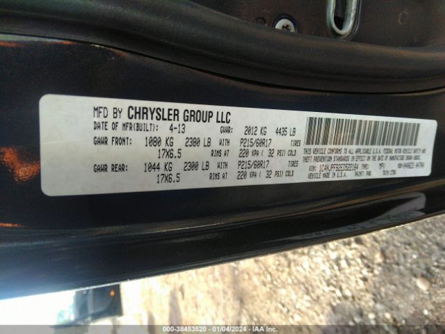 Photo 8 VIN: 1C4NJPFB2ED522164 - JEEP PATRIOT 