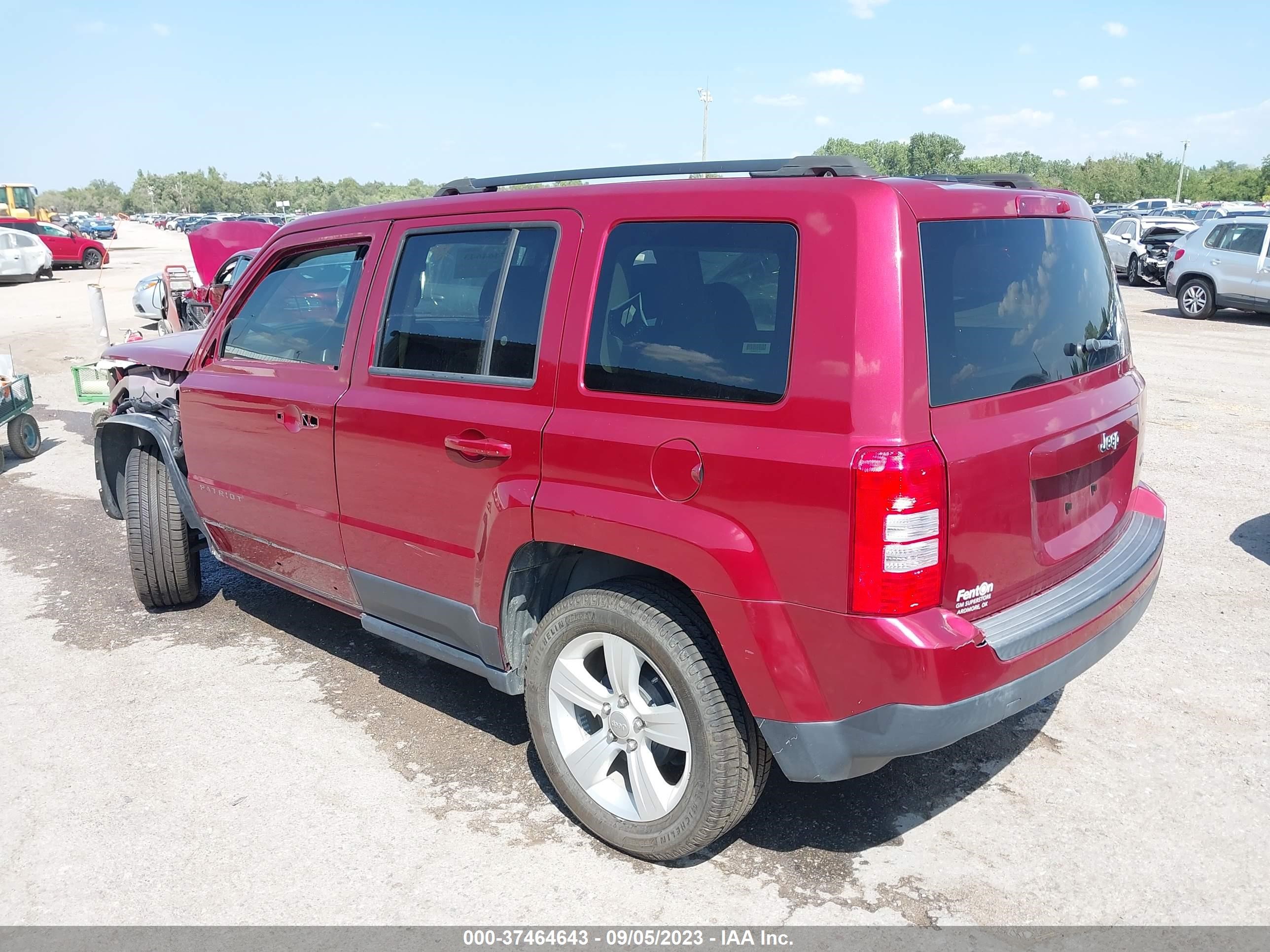 Photo 2 VIN: 1C4NJPFB6HD183056 - JEEP LIBERTY (PATRIOT) 