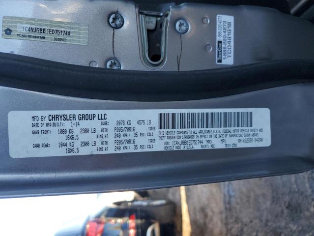 Photo 12 VIN: 1C4NJRBB1ED751744 - JEEP PATRIOT SP 