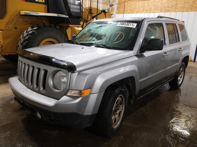 Photo 1 VIN: 1C4NJRBB2HD196484 - JEEP PATRIOT SP 