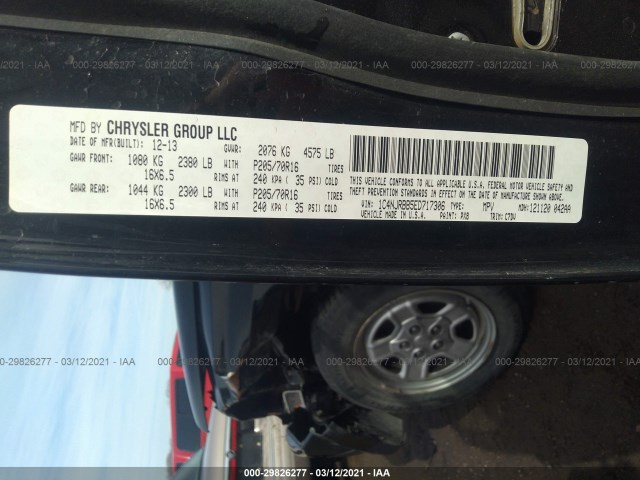 Photo 8 VIN: 1C4NJRBB5ED717306 - JEEP PATRIOT 