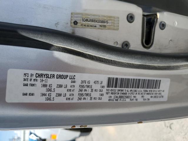 Photo 12 VIN: 1C4NJRBB9CD506915 - JEEP PATRIOT SP 