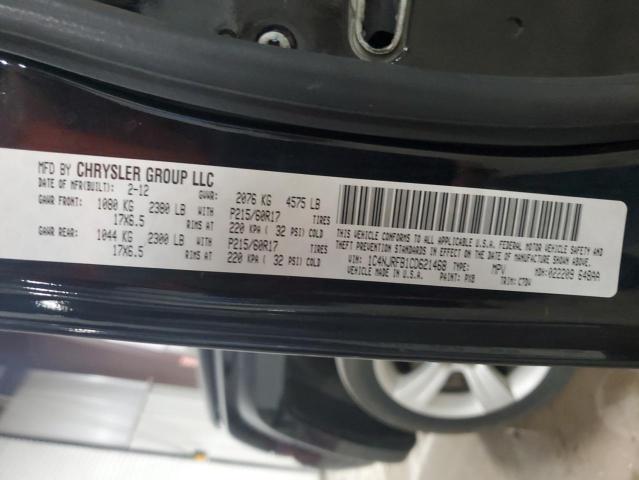 Photo 13 VIN: 1C4NJRFB1CD621468 - JEEP PATRIOT LA 