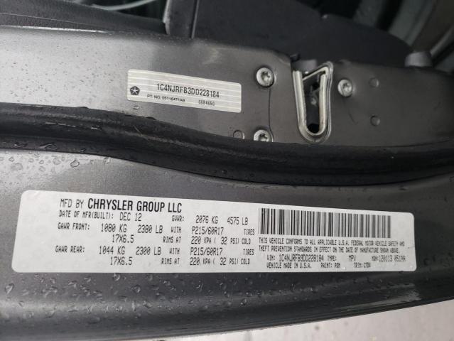 Photo 12 VIN: 1C4NJRFB3DD228184 - JEEP PATRIOT LA 