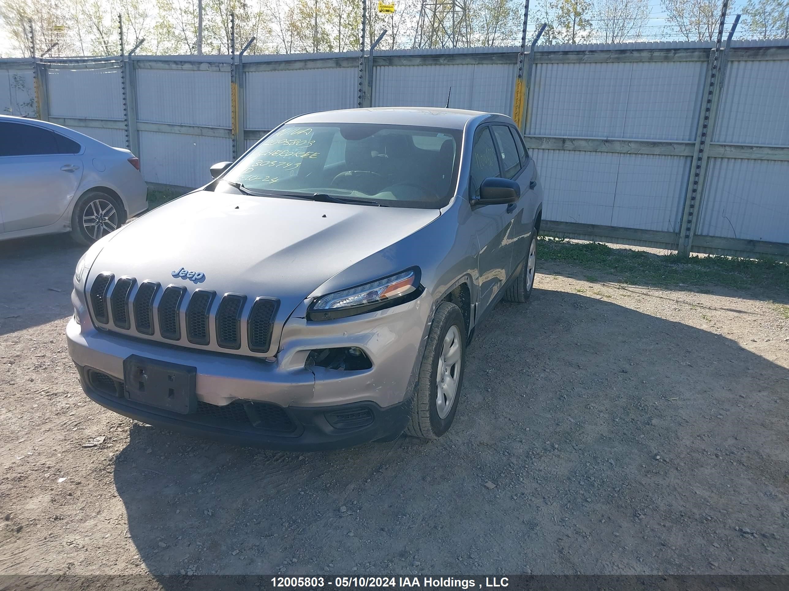 Photo 1 VIN: 1C4PJLAB8GW303743 - JEEP CHEROKEE 