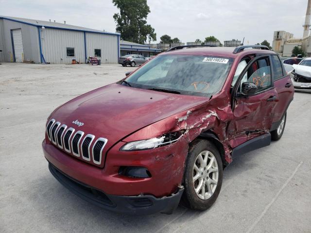 Photo 1 VIN: 1C4PJLAB9GW258375 - JEEP CHEROKEE S 