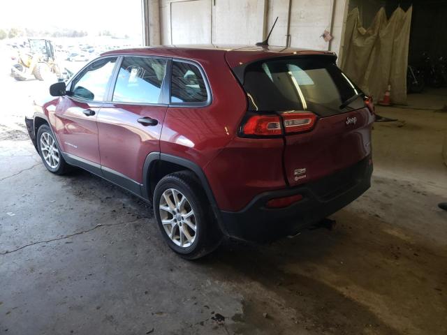 Photo 2 VIN: 1C4PJLABXFW566802 - JEEP CHEROKEE S 