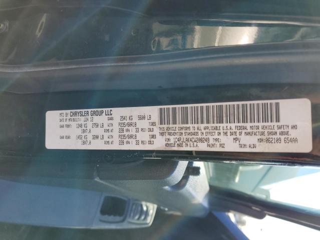 Photo 12 VIN: 1C4PJLAK4CW208249 - JEEP LIBERTY SP 