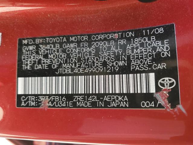 Photo 11 VIN: 1C4PJLCB2EW171170 - TOYOTA COROLLA 