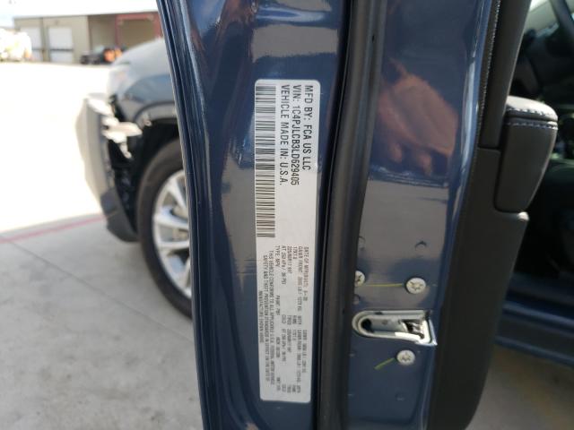 Photo 9 VIN: 1C4PJLCB3LD629405 - JEEP CHEROKEE L 