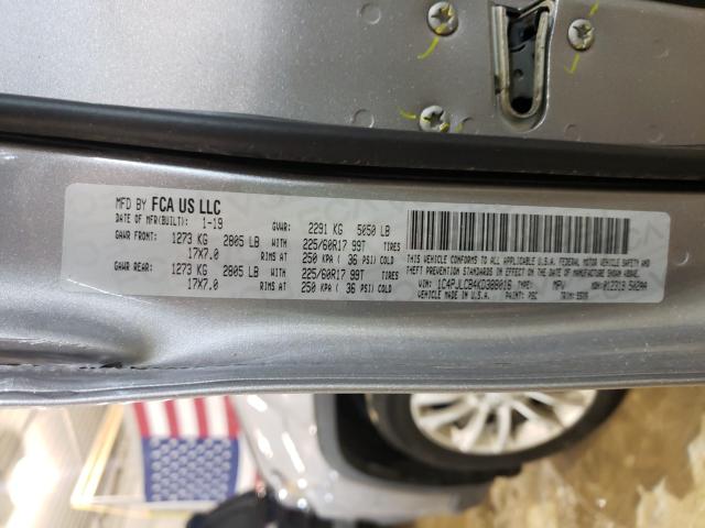 Photo 9 VIN: 1C4PJLCB4KD388016 - JEEP CHEROKEE L 