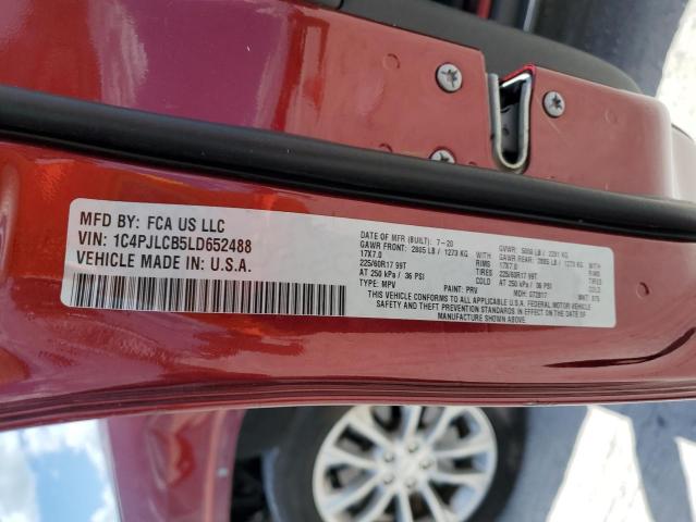 Photo 12 VIN: 1C4PJLCB5LD652488 - JEEP GRAND CHEROKEE 