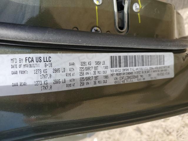 Photo 11 VIN: 1C4PJLCBXKD269449 - JEEP CHEROKEE L 