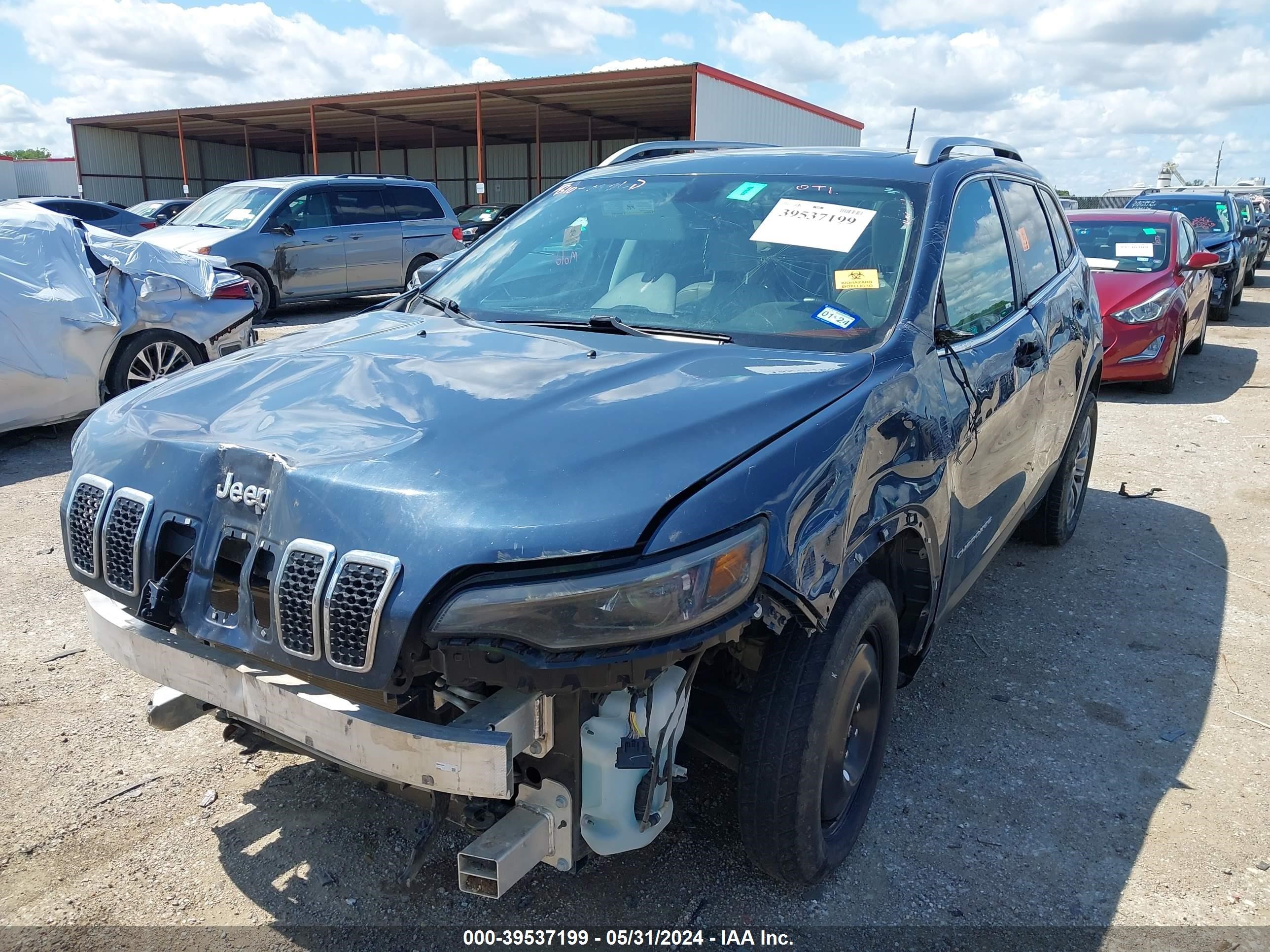 Photo 1 VIN: 1C4PJLLB9LD580937 - JEEP CHEROKEE 