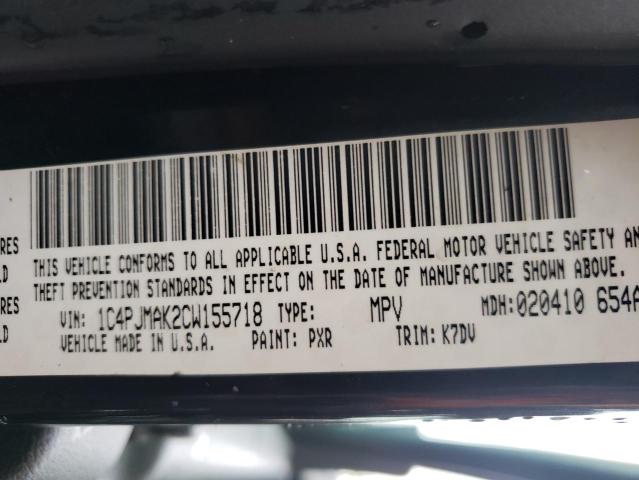 Photo 9 VIN: 1C4PJMAK2CW155718 - JEEP LIBERTY SP 