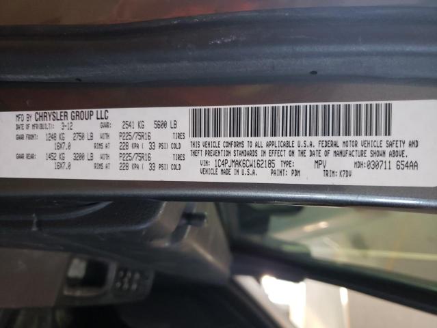 Photo 12 VIN: 1C4PJMAK6CW162185 - JEEP LIBERTY SP 