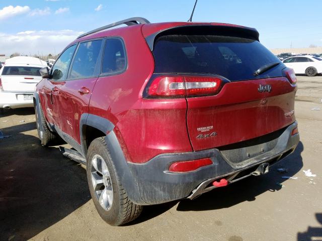 Photo 2 VIN: 1C4PJMBS1EW304735 - JEEP CHEROKEE T 