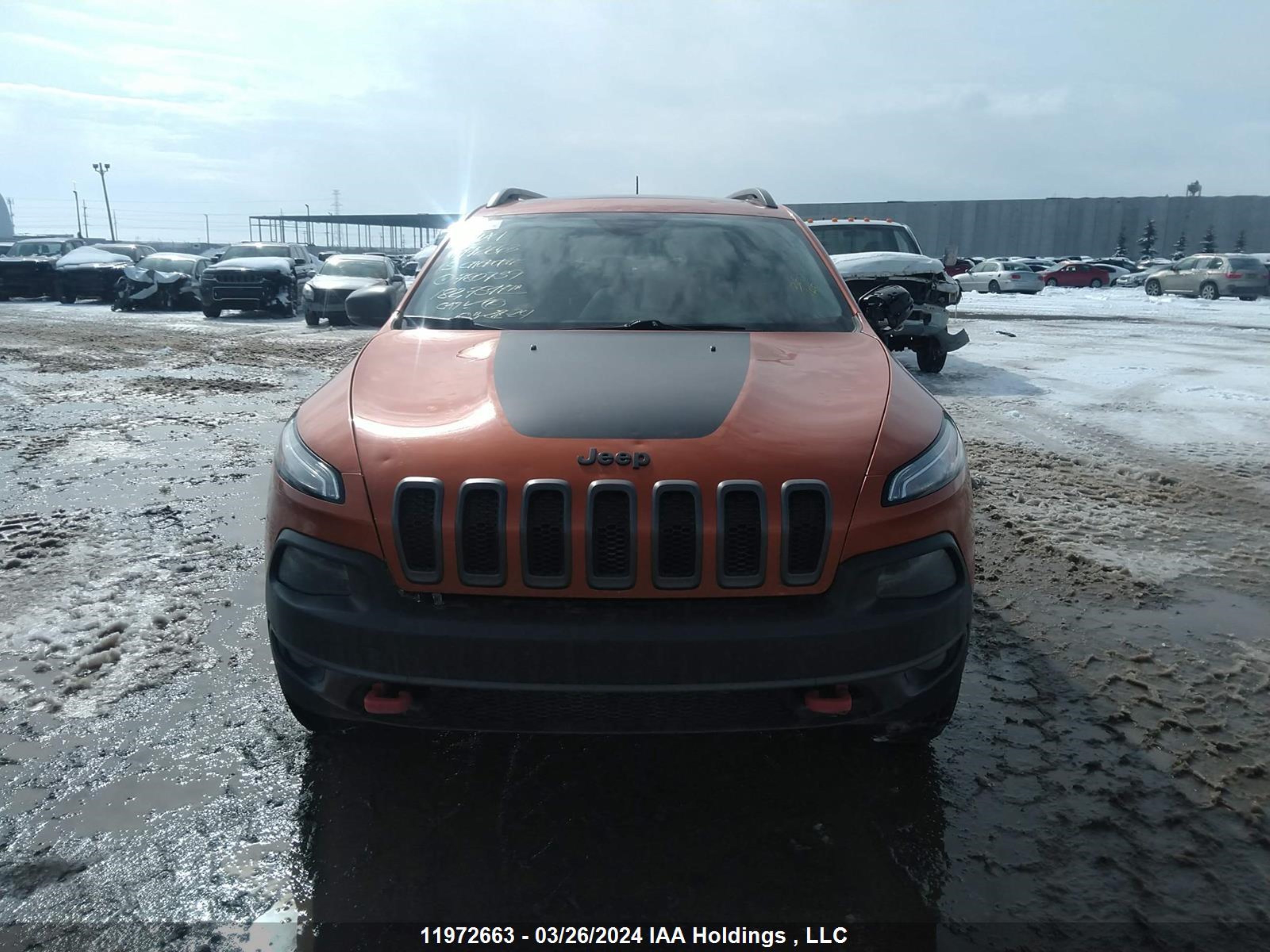 Photo 12 VIN: 1C4PJMBS8FW780739 - JEEP CHEROKEE 