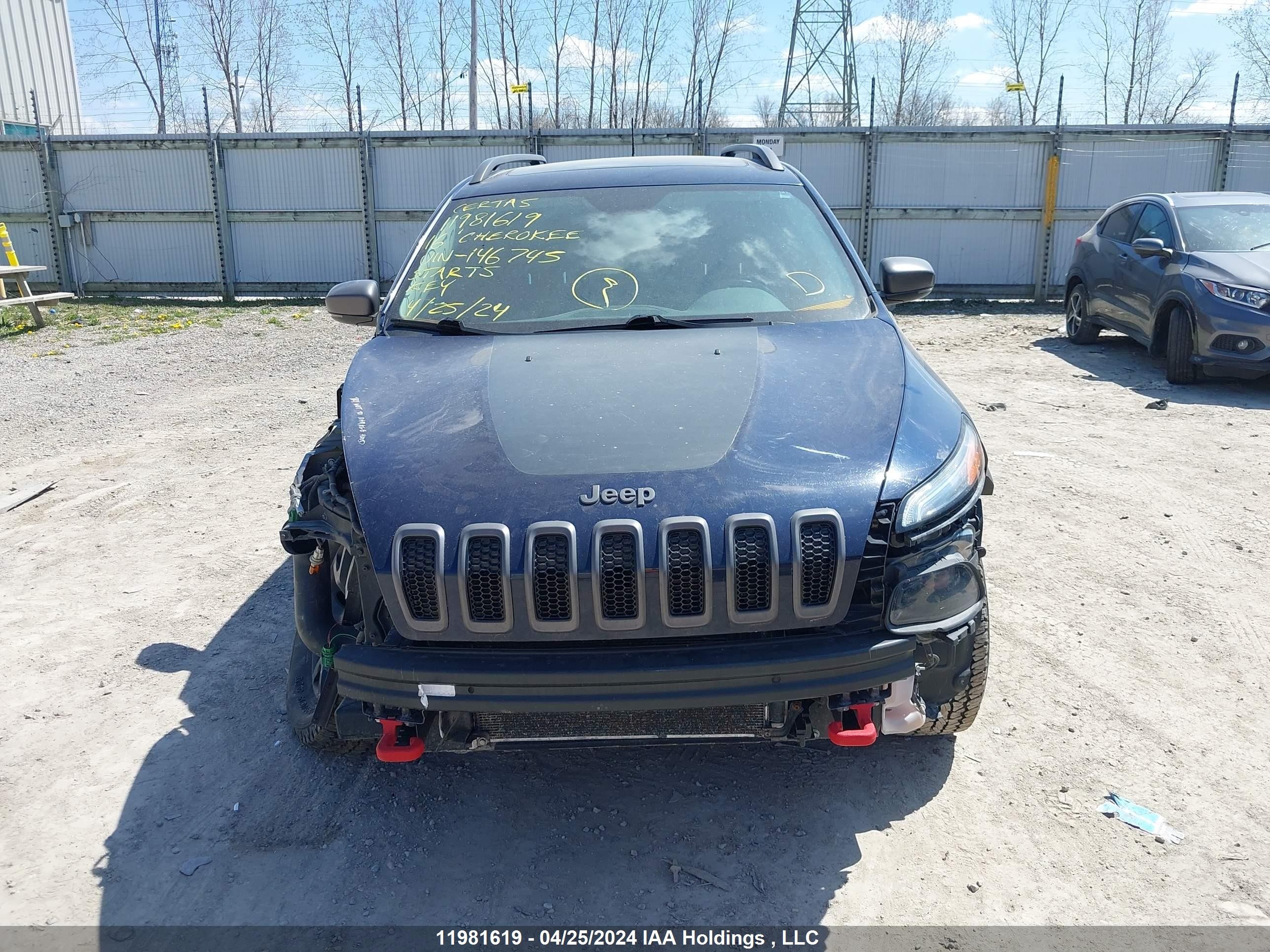 Photo 12 VIN: 1C4PJMBS9GW146745 - JEEP CHEROKEE 